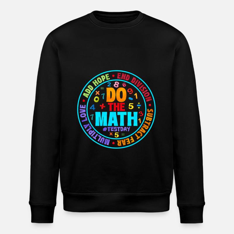 Math - Stanley/Stella ROLLER Unisex Organic Sweatshirt - black