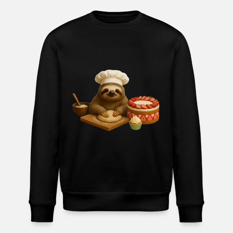 Cuisson des paresseux - Sweat bio ROLLER Stanley/Stella Unisexe - noir