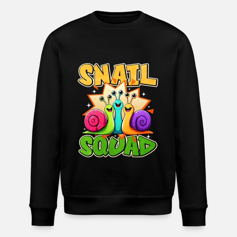 Escargot - Sweat bio ROLLER Stanley/Stella Unisexe - noir