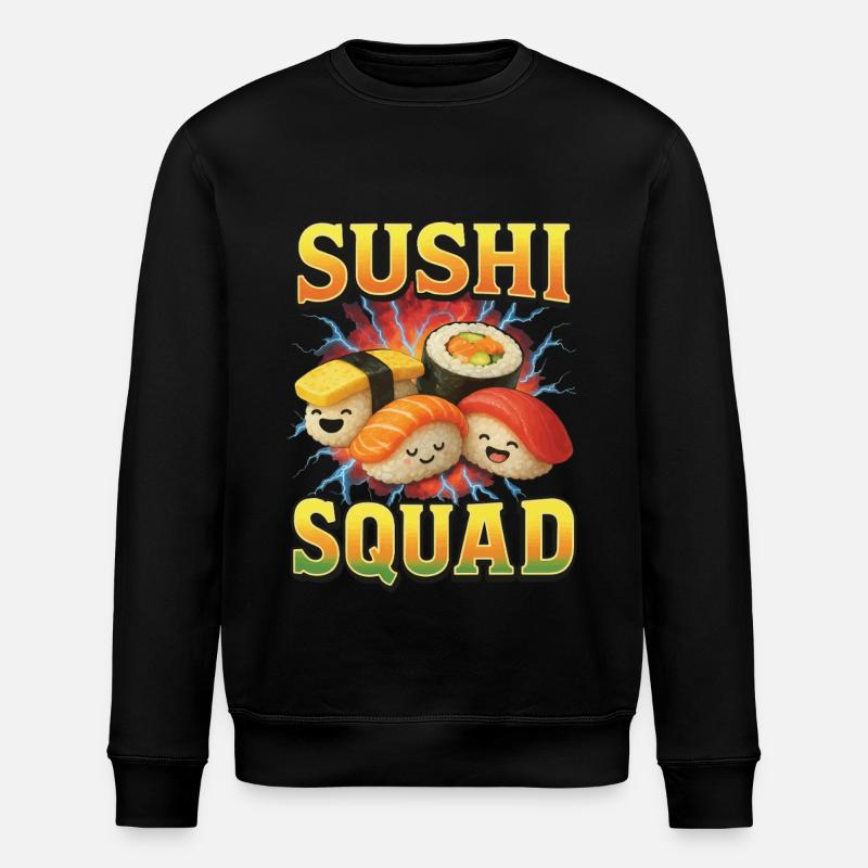 Sushi - Sweat bio ROLLER Stanley/Stella Unisexe - noir