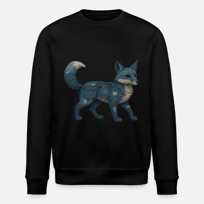 Fuchs Denim - Stanley/Stella Unisex Bio-Sweatshirt ROLLER - Schwarz