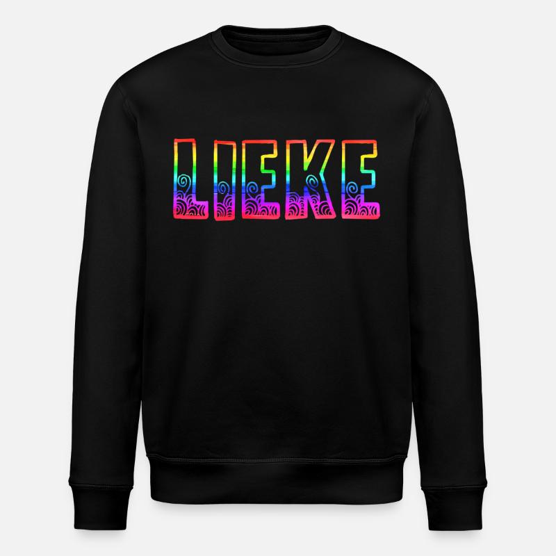 lieke rs arc-en-ciel - Sweat bio ROLLER Stanley/Stella Unisexe - noir