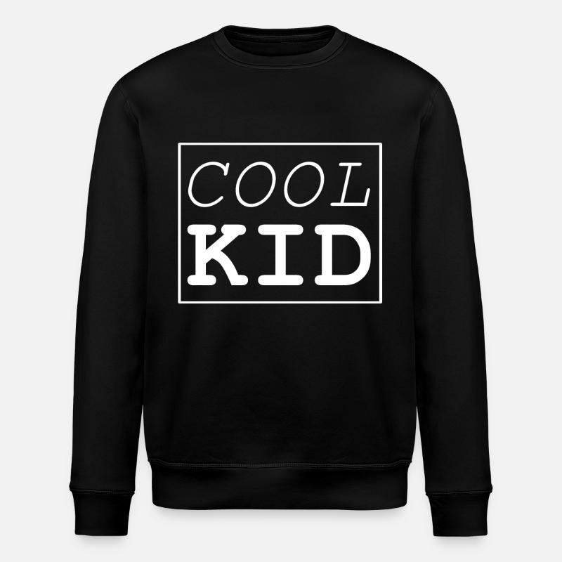 frais Kid - Sweat bio ROLLER Stanley/Stella Unisexe - noir