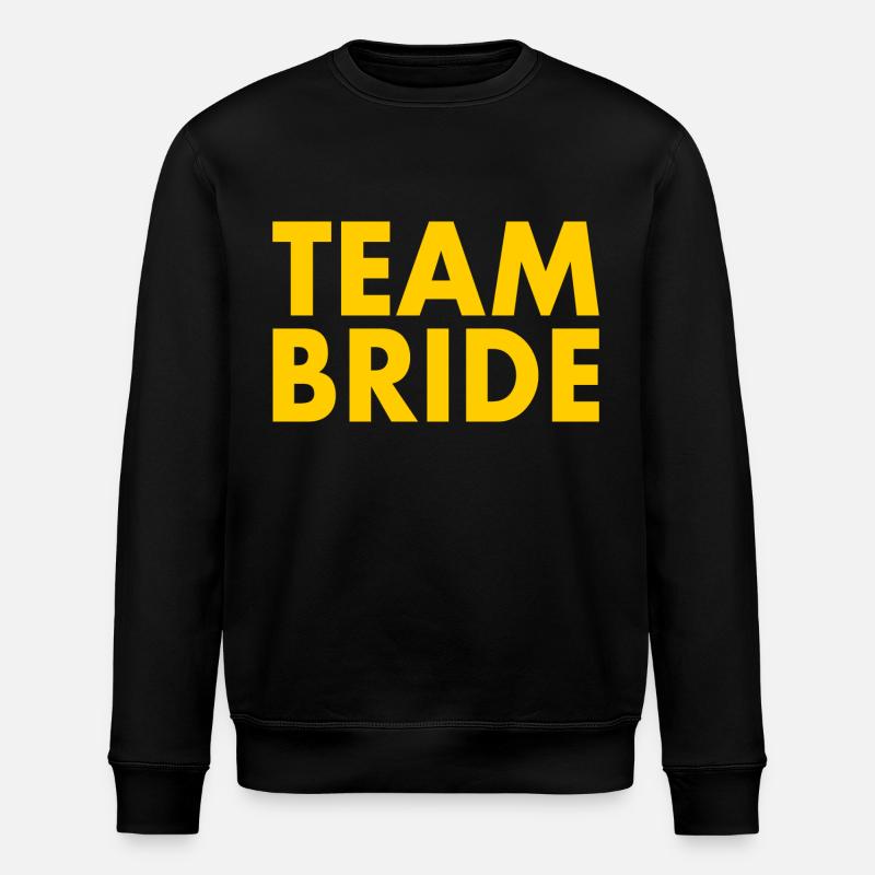 Team bride - Stanley/Stella Unisex Bio-Sweatshirt ROLLER - Schwarz