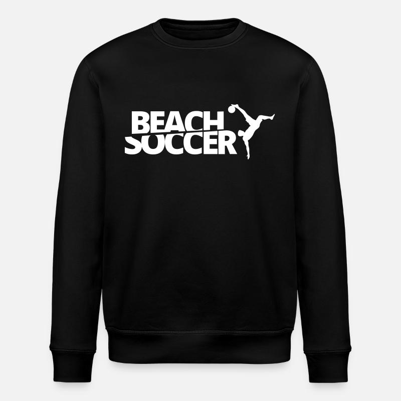 BEACH SOCCER # 1 - Sweat bio ROLLER Stanley/Stella Unisexe - noir