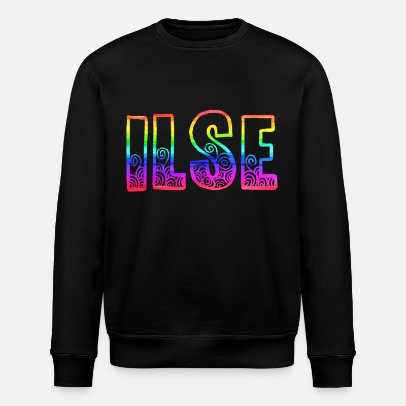 ilse rs arc-en-ciel - Sweat bio ROLLER Stanley/Stella Unisexe - noir