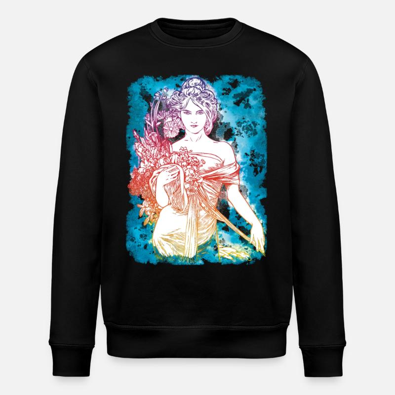 Alfons Mucha - Sweat bio ROLLER Stanley/Stella Unisexe - noir