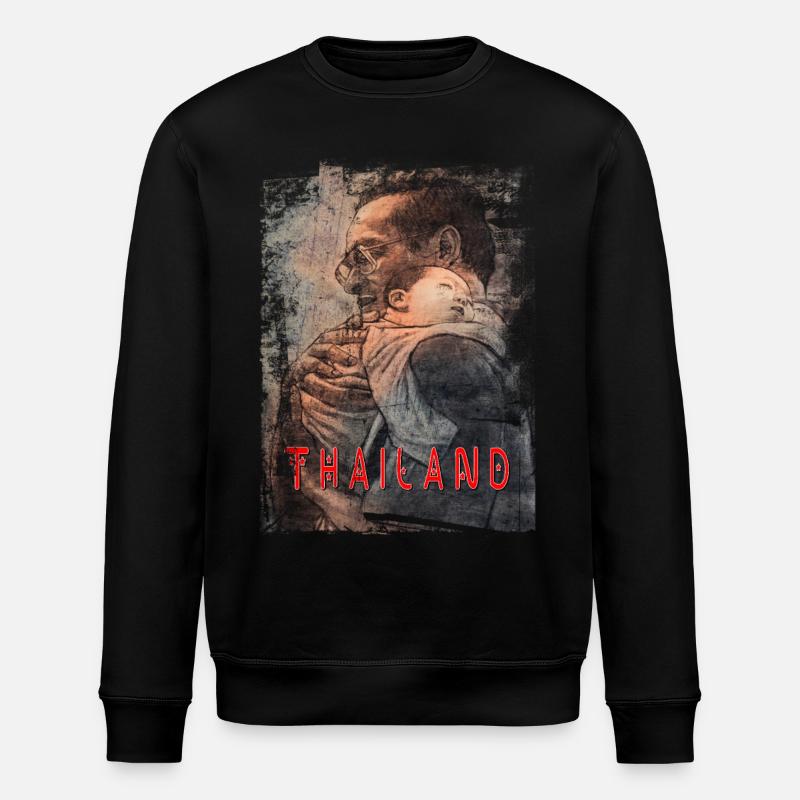 Thailand - Stanley/Stella ROLLER Unisex Organic Sweatshirt - black