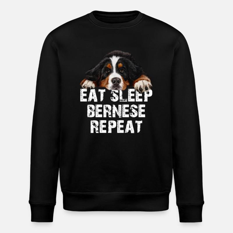 Bouvier bernois - Sweat bio ROLLER Stanley/Stella Unisexe - noir