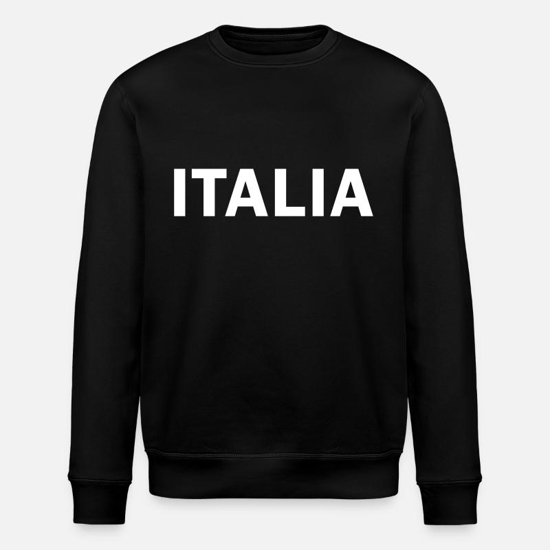Italia - Stanley/Stella Unisex Bio-Sweatshirt ROLLER - Schwarz