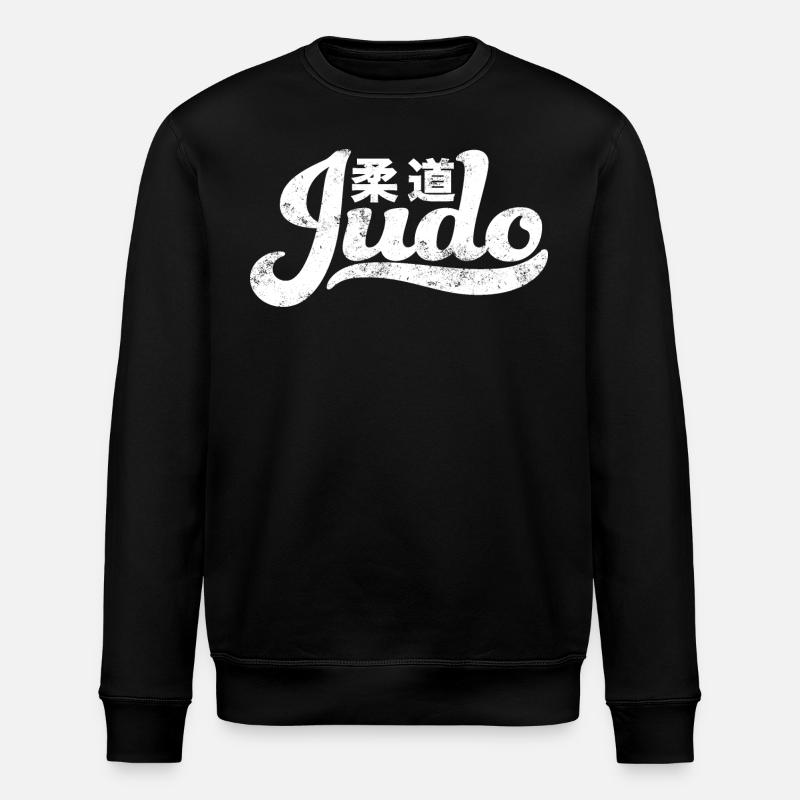 Judo - Sweat bio ROLLER Stanley/Stella Unisexe - noir