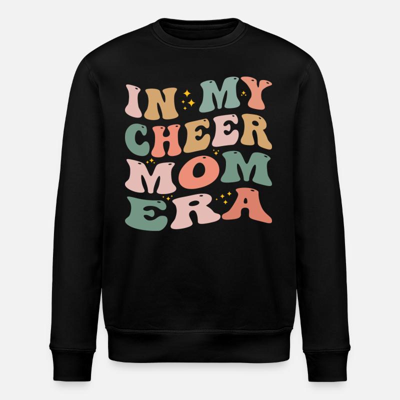 In meiner Cheer-Mom-Ära - Stanley/Stella Unisex Bio-Sweatshirt ROLLER - Schwarz