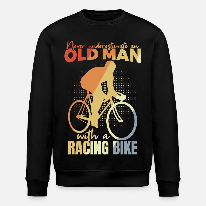 Papi vélo - Sweat bio ROLLER Stanley/Stella Unisexe - noir