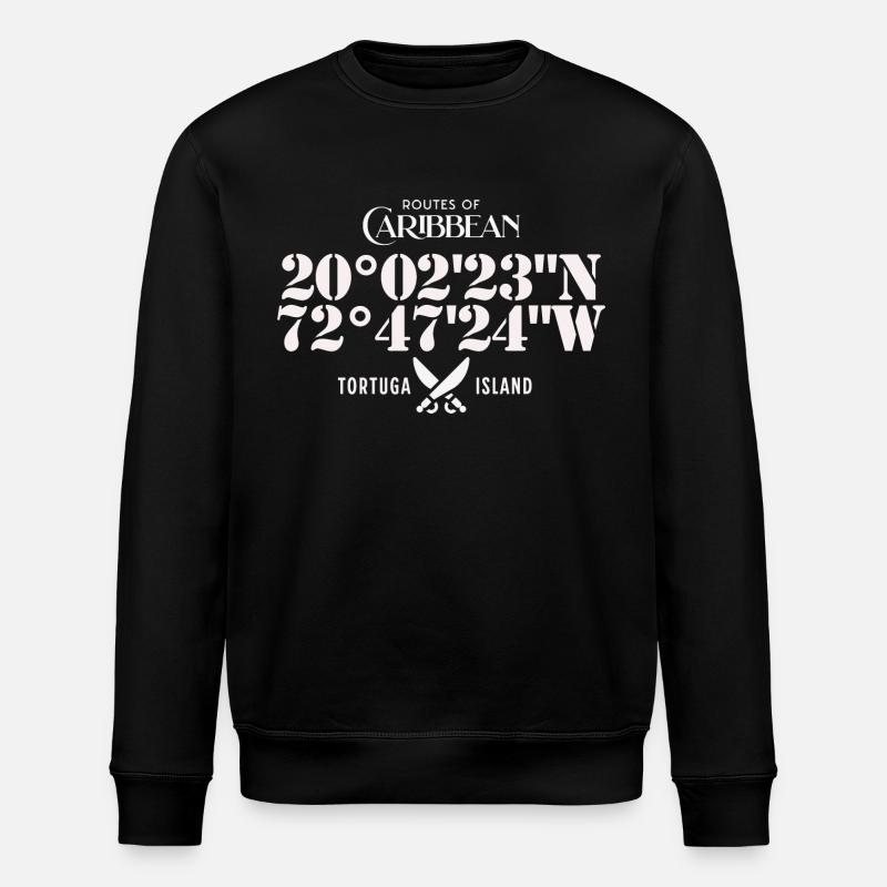 Tortuga Island - Stanley/Stella ROLLER Unisex Organic Sweatshirt - black