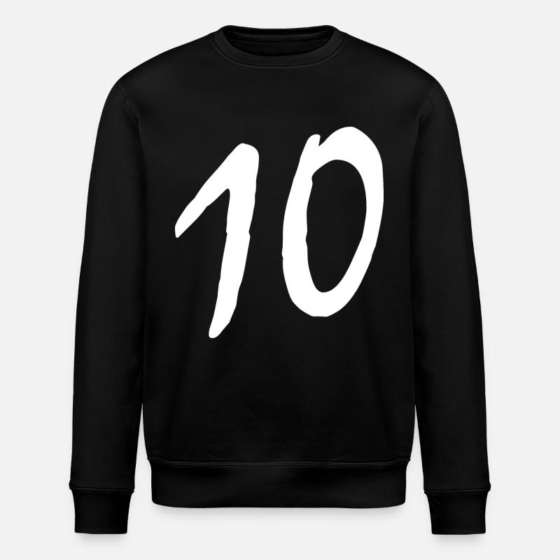 10 - Stanley/Stella Unisex Bio-Sweatshirt ROLLER - Schwarz