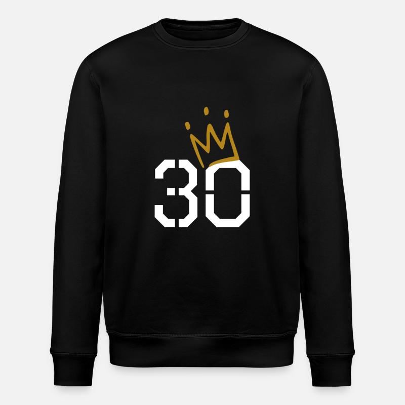 30 years old - Stanley/Stella ROLLER Unisex Organic Sweatshirt - black