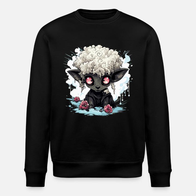 Schwarzes Schaf - Stanley/Stella Unisex Bio-Sweatshirt ROLLER - Schwarz