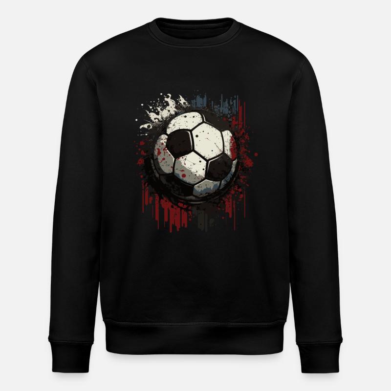 Fußball - Stanley/Stella Unisex Bio-Sweatshirt ROLLER - Schwarz