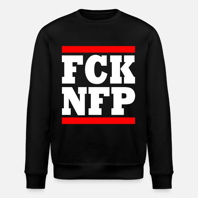 Fck nfp - Sweat bio ROLLER Stanley/Stella Unisexe - noir