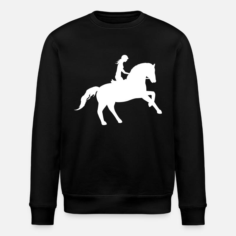 L’élégance équestre - Sweat bio ROLLER Stanley/Stella Unisexe - noir