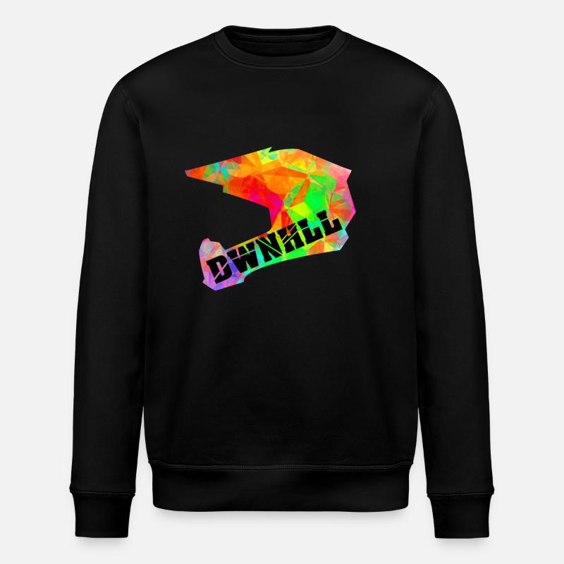 polynomial helmet - Stanley/Stella ROLLER Unisex Organic Sweatshirt - black