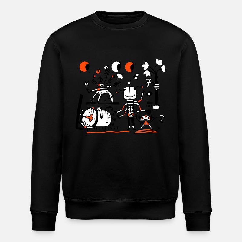 Universe - Stanley/Stella ROLLER Unisex Organic Sweatshirt - black