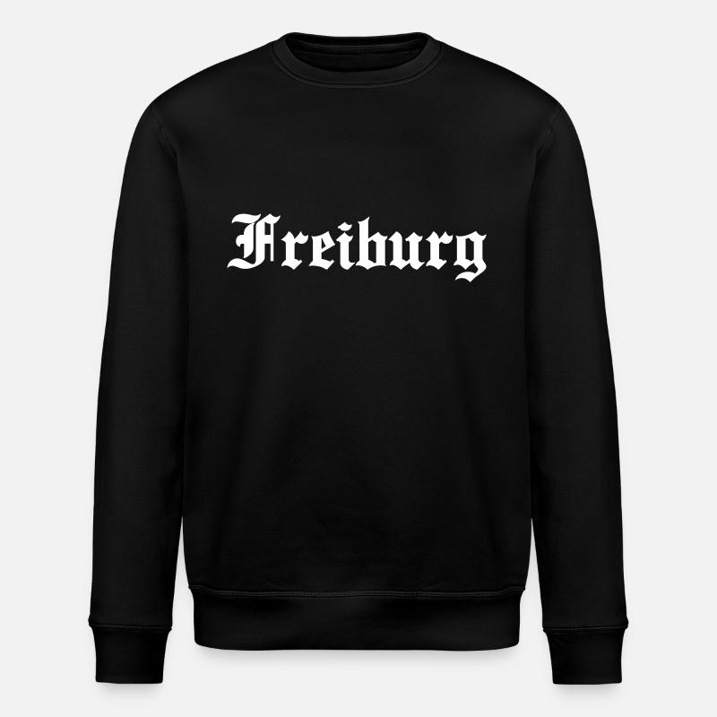 Freiburg - Stanley/Stella Unisex Bio-Sweatshirt ROLLER - Schwarz