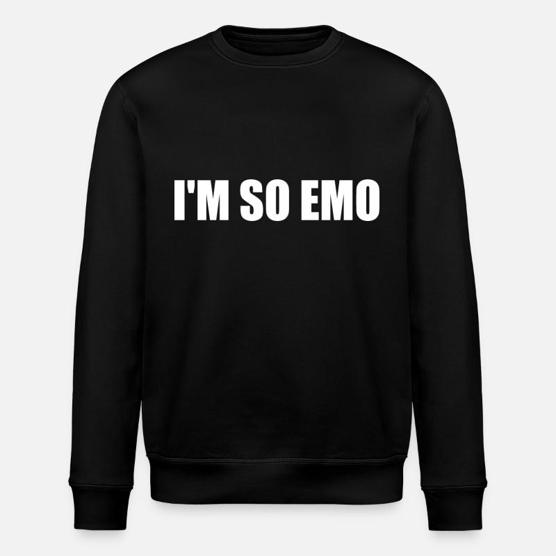 Im so emo - Sweat bio ROLLER Stanley/Stella Unisexe - noir