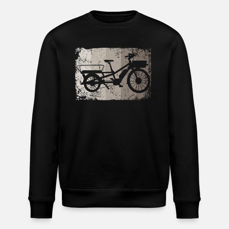 Lastenfahrrad Lastenrad Vélo Cargo Cargobike - Sweat bio ROLLER Stanley/Stella Unisexe - noir