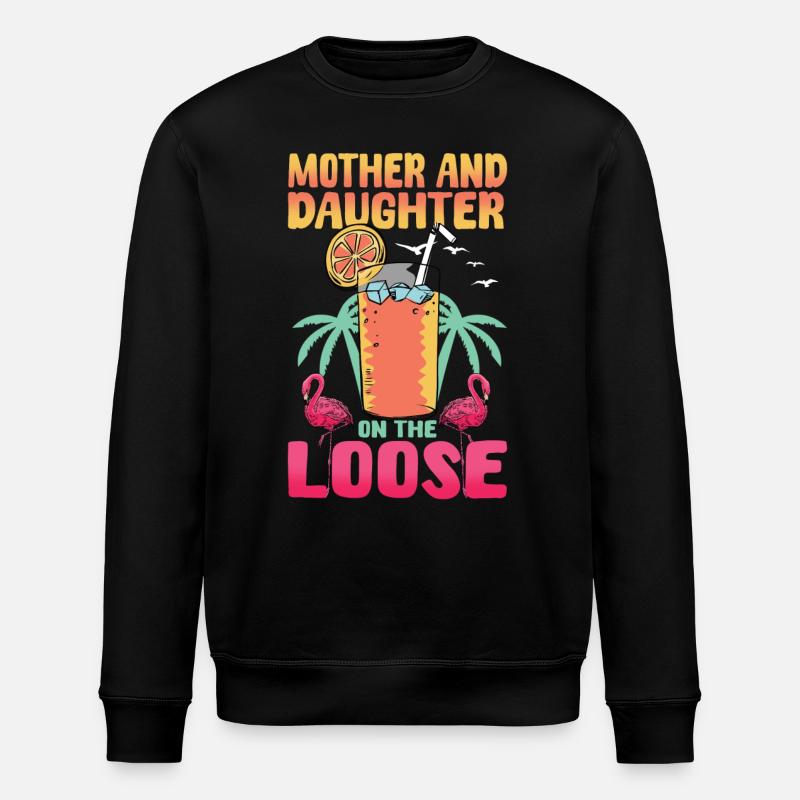 Mutter-tochter-mutter-tochter-reise 2024 - Stanley/Stella Unisex Bio-Sweatshirt ROLLER - Schwarz