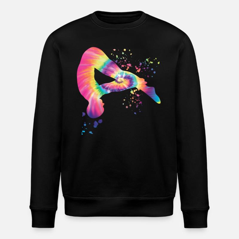 Diving, Artistic Jumping, Synchronized Diving - Stanley/Stella ROLLER Unisex Organic Sweatshirt - black