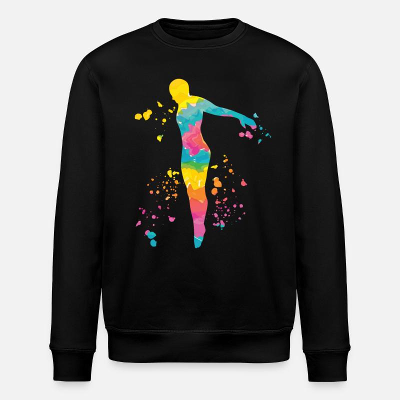 Diving, Artistic Jumping, Synchronized Diving - Stanley/Stella ROLLER Unisex Organic Sweatshirt - black