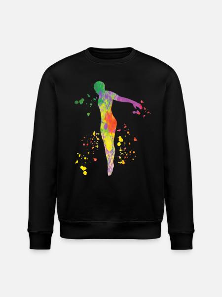 Turmspringen Kunstspringen Synchronspringen - Stanley/Stella Unisex Bio-Sweatshirt ROLLER - Schwarz