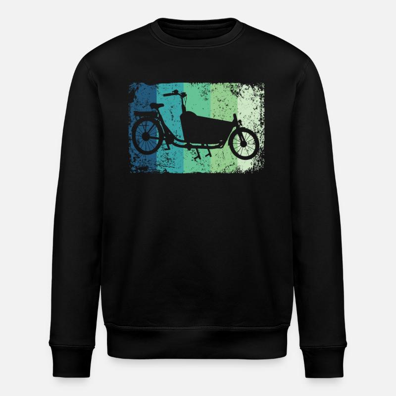 Lastenfahrrad Lastenrad Vélo Cargo Cargobike - Sweat bio ROLLER Stanley/Stella Unisexe - noir
