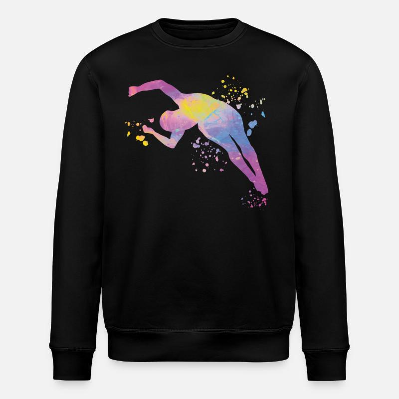 Plongeon, Plongeon synchronisé, Saut artistique - Sweat bio ROLLER Stanley/Stella Unisexe - noir