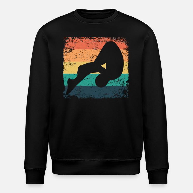 Synchronisierter Wassertaucher High Diver - Stanley/Stella Unisex Bio-Sweatshirt ROLLER - Schwarz