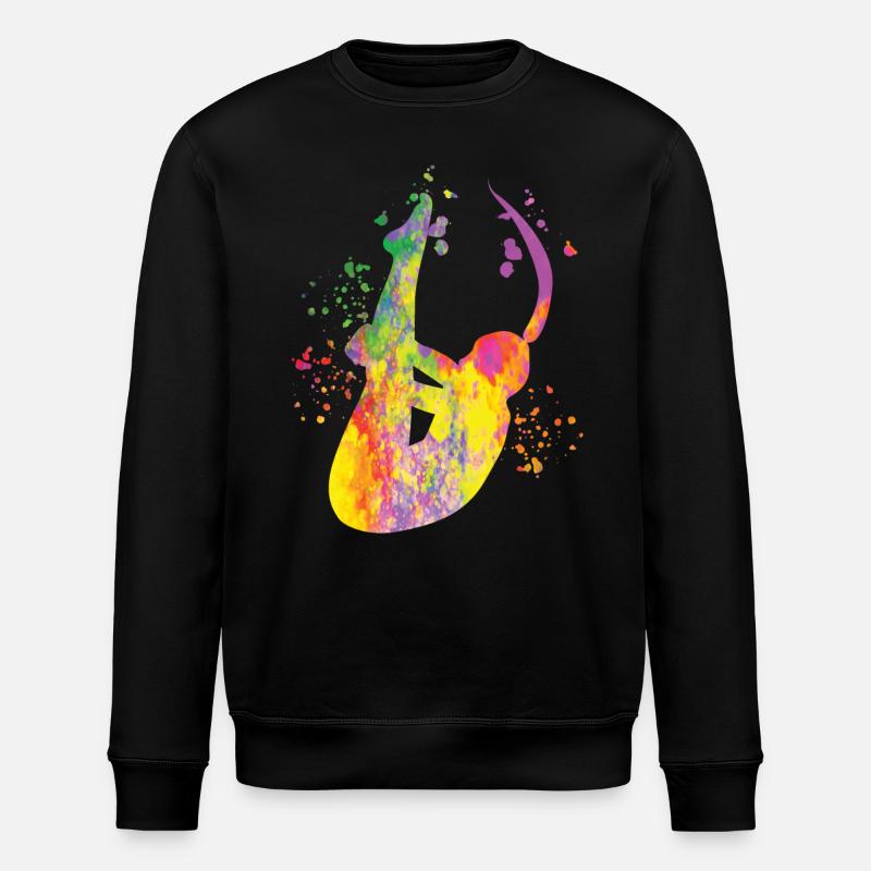 Synchronized Water Diver High Diver - Stanley/Stella ROLLER Unisex Organic Sweatshirt - black