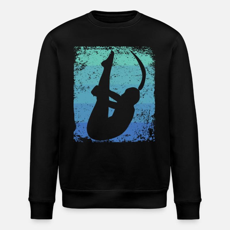 Synchronisierter Wassertaucher High Diver - Stanley/Stella Unisex Bio-Sweatshirt ROLLER - Schwarz