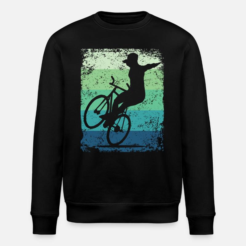 Kunstradfahren Kunstradfahrer - Stanley/Stella Unisex Bio-Sweatshirt ROLLER - Schwarz
