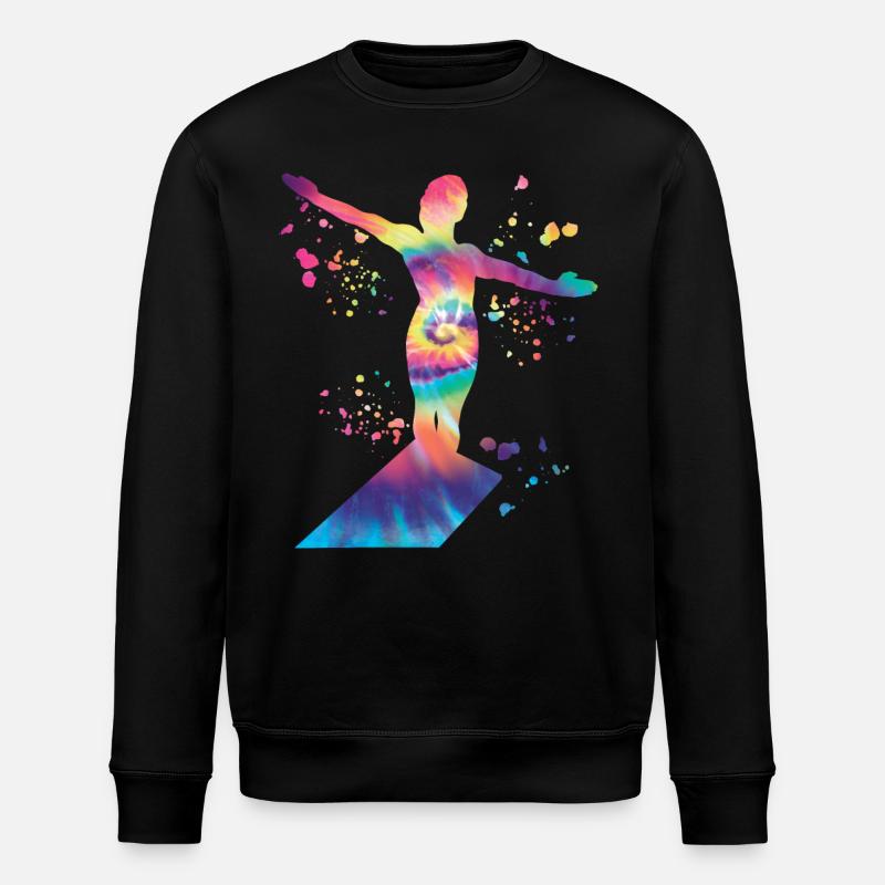 Diving, Synchronized Diving, Artistic Jumping - Stanley/Stella ROLLER Unisex Organic Sweatshirt - black