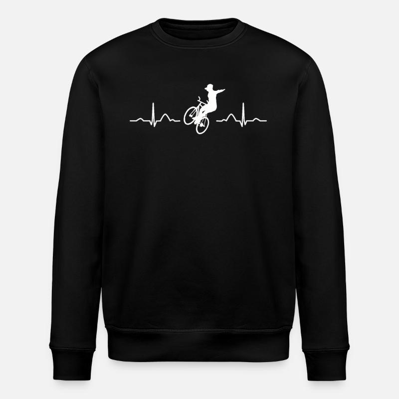 Kunstradfahren Kunstradfahrer - Stanley/Stella Unisex Bio-Sweatshirt ROLLER - Schwarz