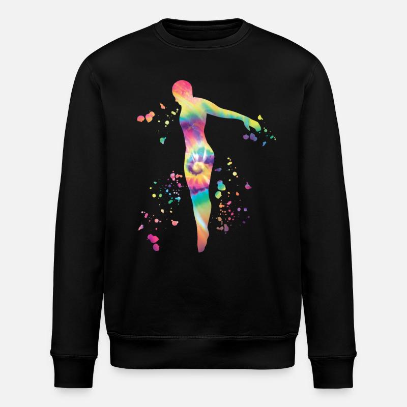 Diving, Synchronized Diving, Artistic Jumping - Stanley/Stella ROLLER Unisex Organic Sweatshirt - black
