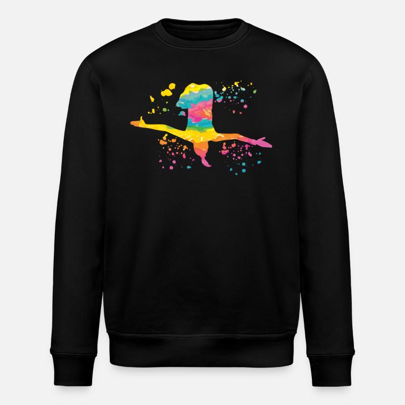Hochtauchplattform -Design - Stanley/Stella Unisex Bio-Sweatshirt ROLLER - Schwarz
