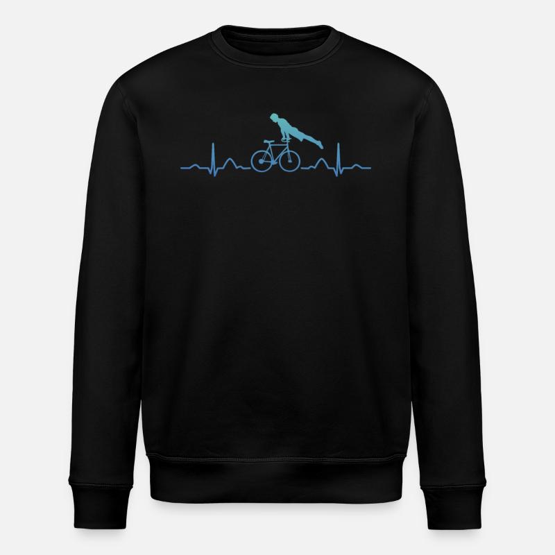 Kunstradfahren Kunstradfahrer - Stanley/Stella Unisex Bio-Sweatshirt ROLLER - Schwarz