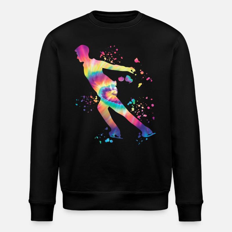 Eiskunstläufer Schlittschuhlaufen Eiskunstlauf - Stanley/Stella ROLLER Unisex Organic Sweatshirt - black