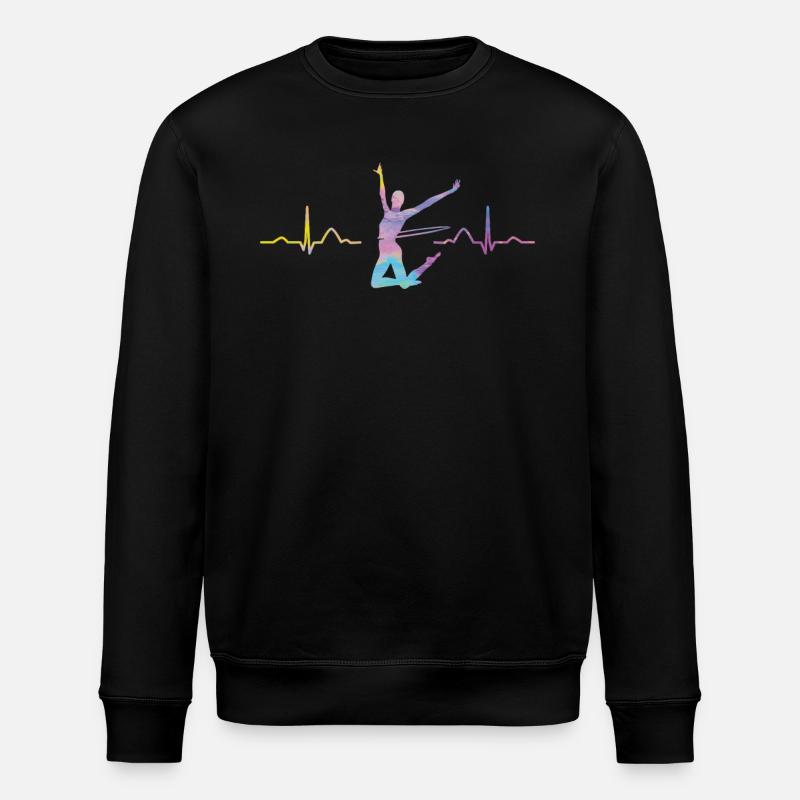 Rhythmic gymnastics - Stanley/Stella ROLLER Unisex Organic Sweatshirt - black