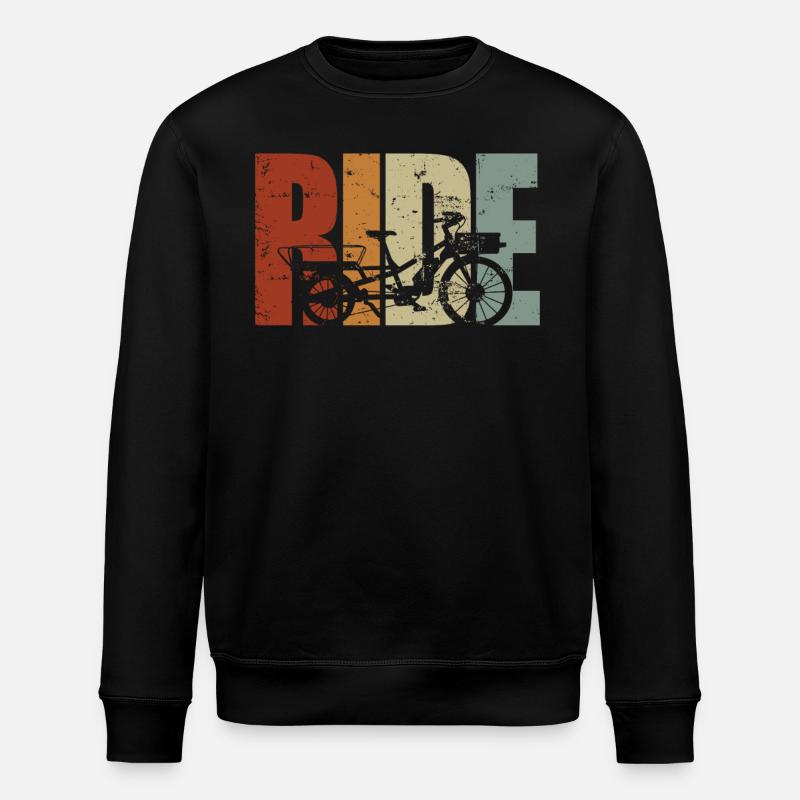 Vélo Cargo - Sweat bio ROLLER Stanley/Stella Unisexe - noir