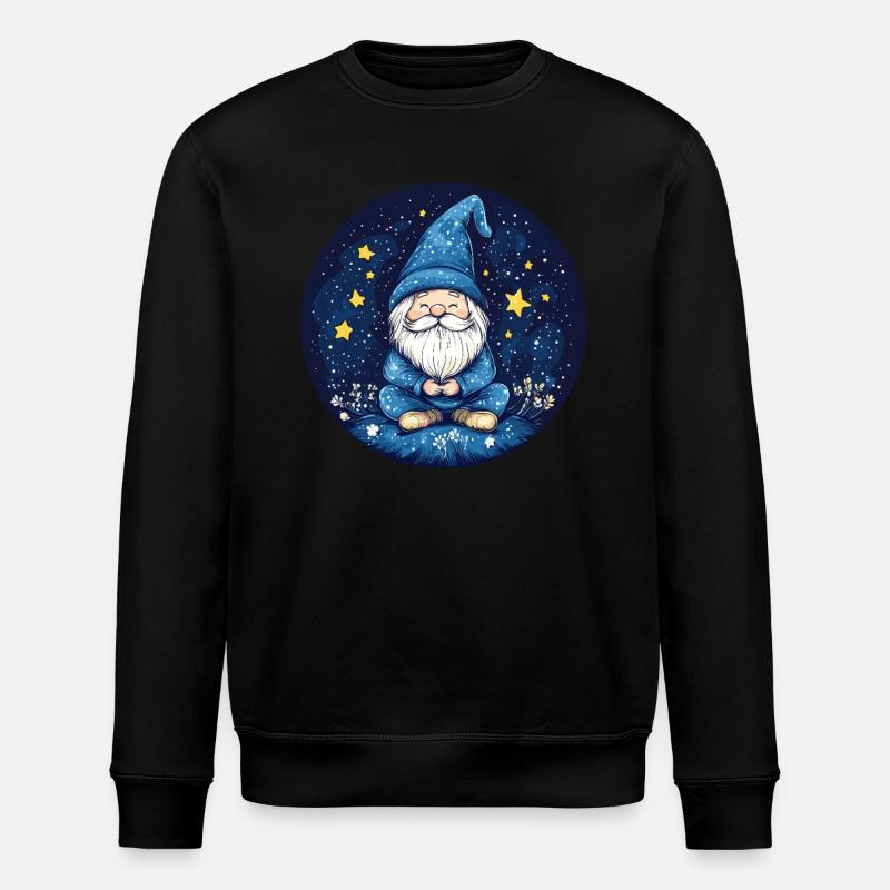 Dreamlike star dwarf - Stanley/Stella ROLLER Unisex Organic Sweatshirt - black