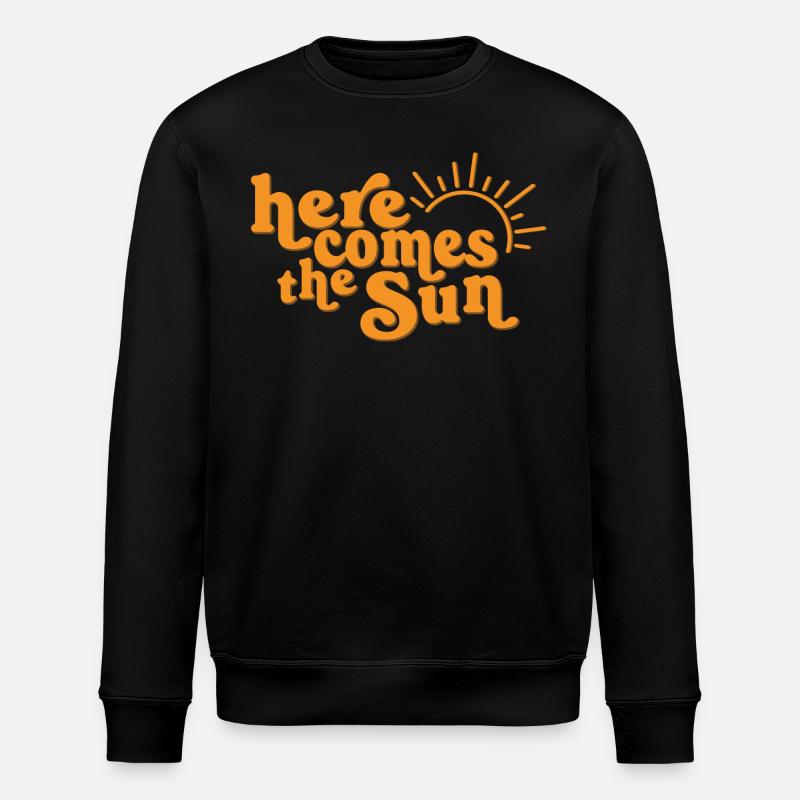 Hier kommt die Sonne - Stanley/Stella Unisex Bio-Sweatshirt ROLLER - Schwarz