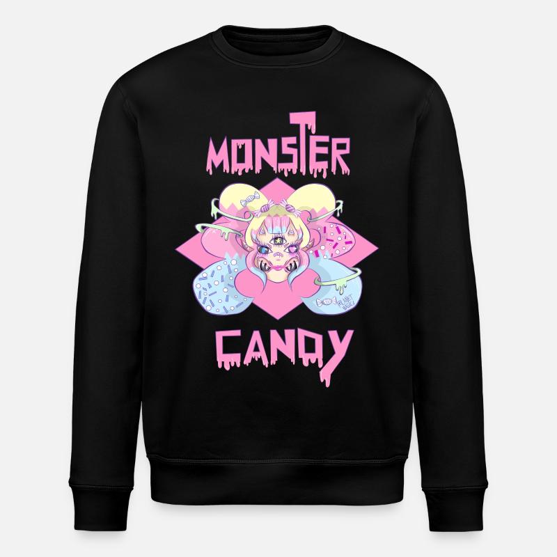 Monster Candy - Sweat bio ROLLER Stanley/Stella Unisexe - noir